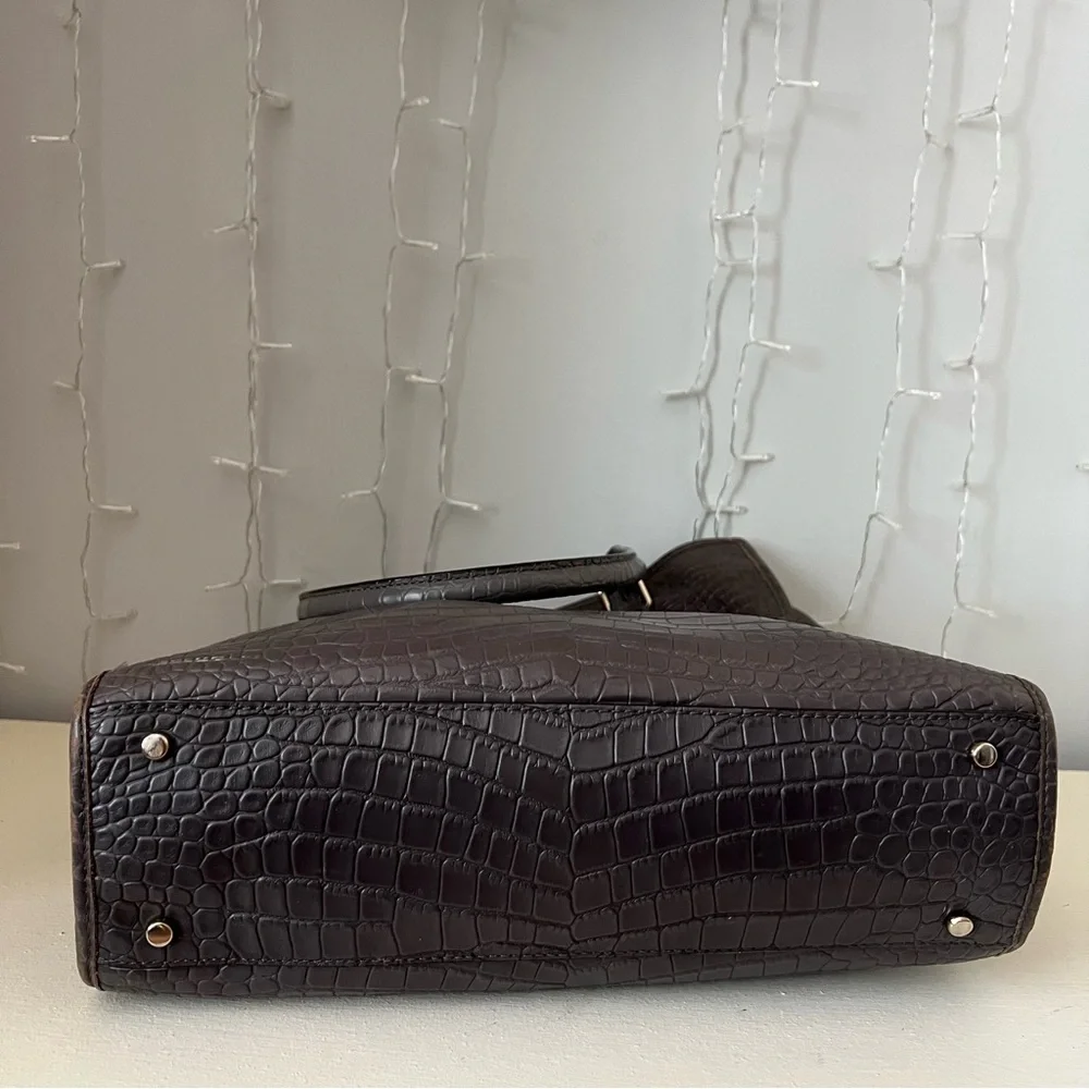 Kate Spade Vanston Croc Embossed Jackson Work Tote/Purse